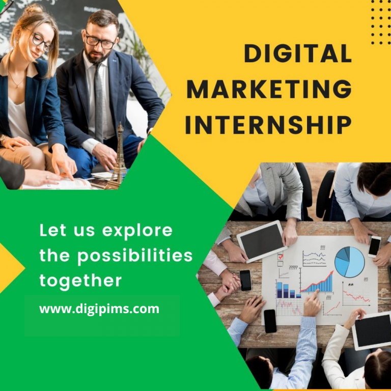 Digital Marketing Internship in 2022 PIMS